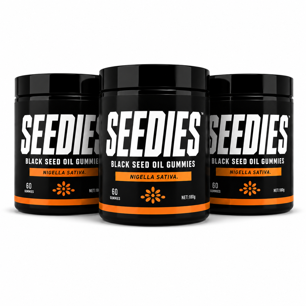 Black Seed Oil Gummies – 3 Pack (180 Gummies)